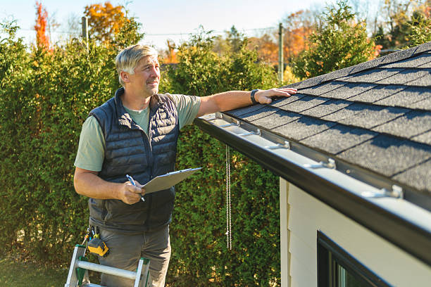 Professional Storm Damage Roof Repair technician working in Plummer, ID